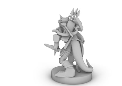 Kobold Weapon Master Tabletop DND Gaming Miniature