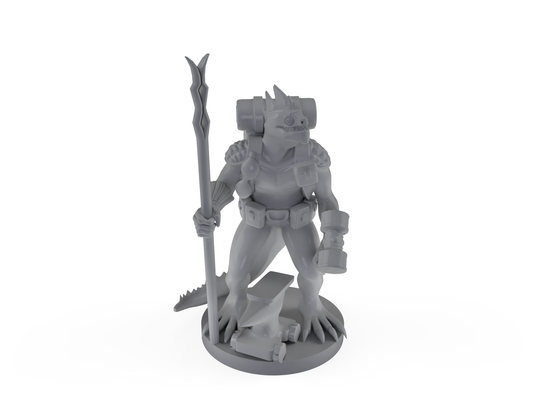 Lizardfold Artificer Tabletop DND Gaming Miniature