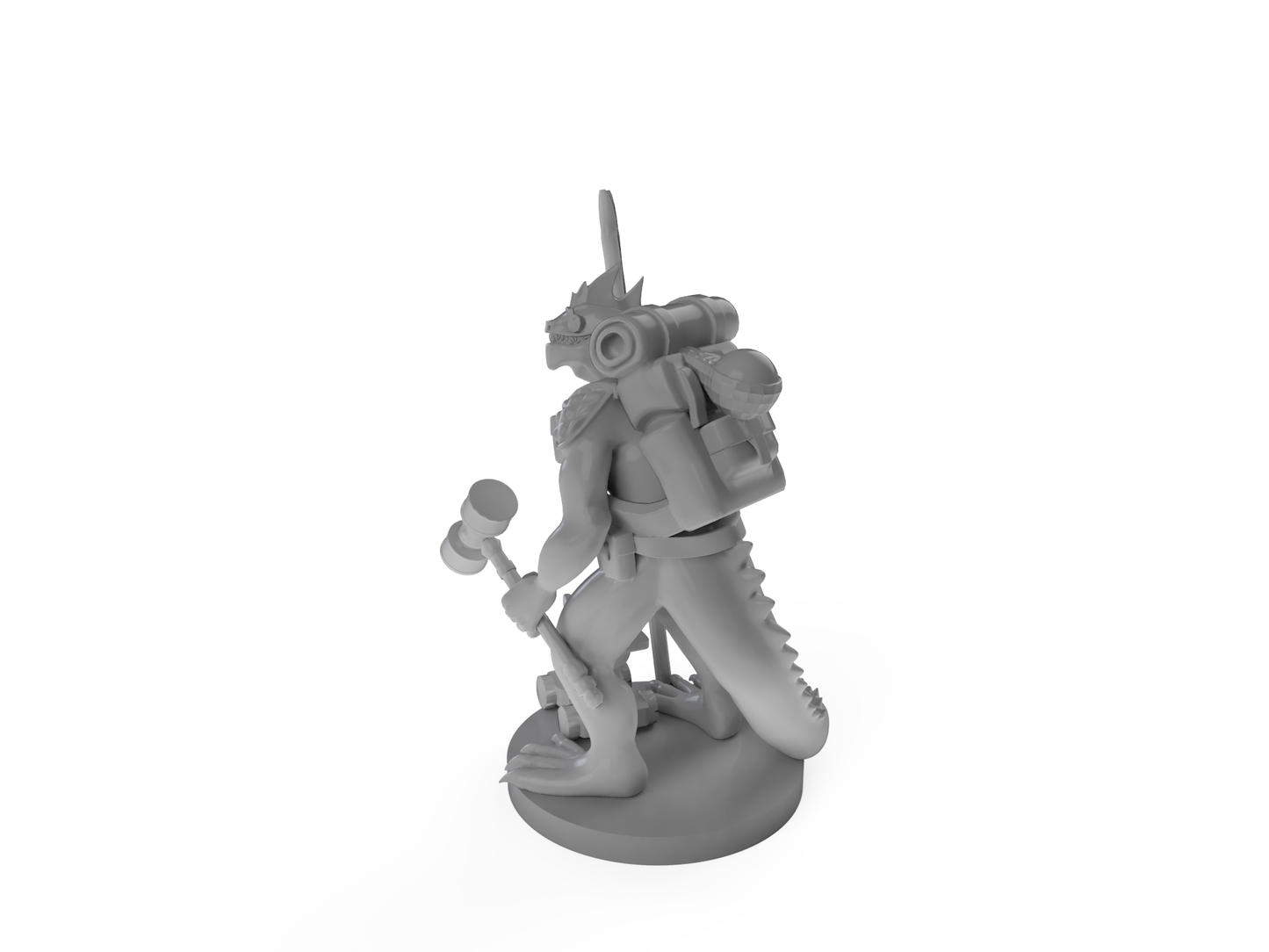 Lizardfold Artificer Tabletop DND Gaming Miniature