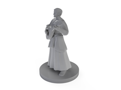 Male Human Bard Tabletop DND Gaming Miniature