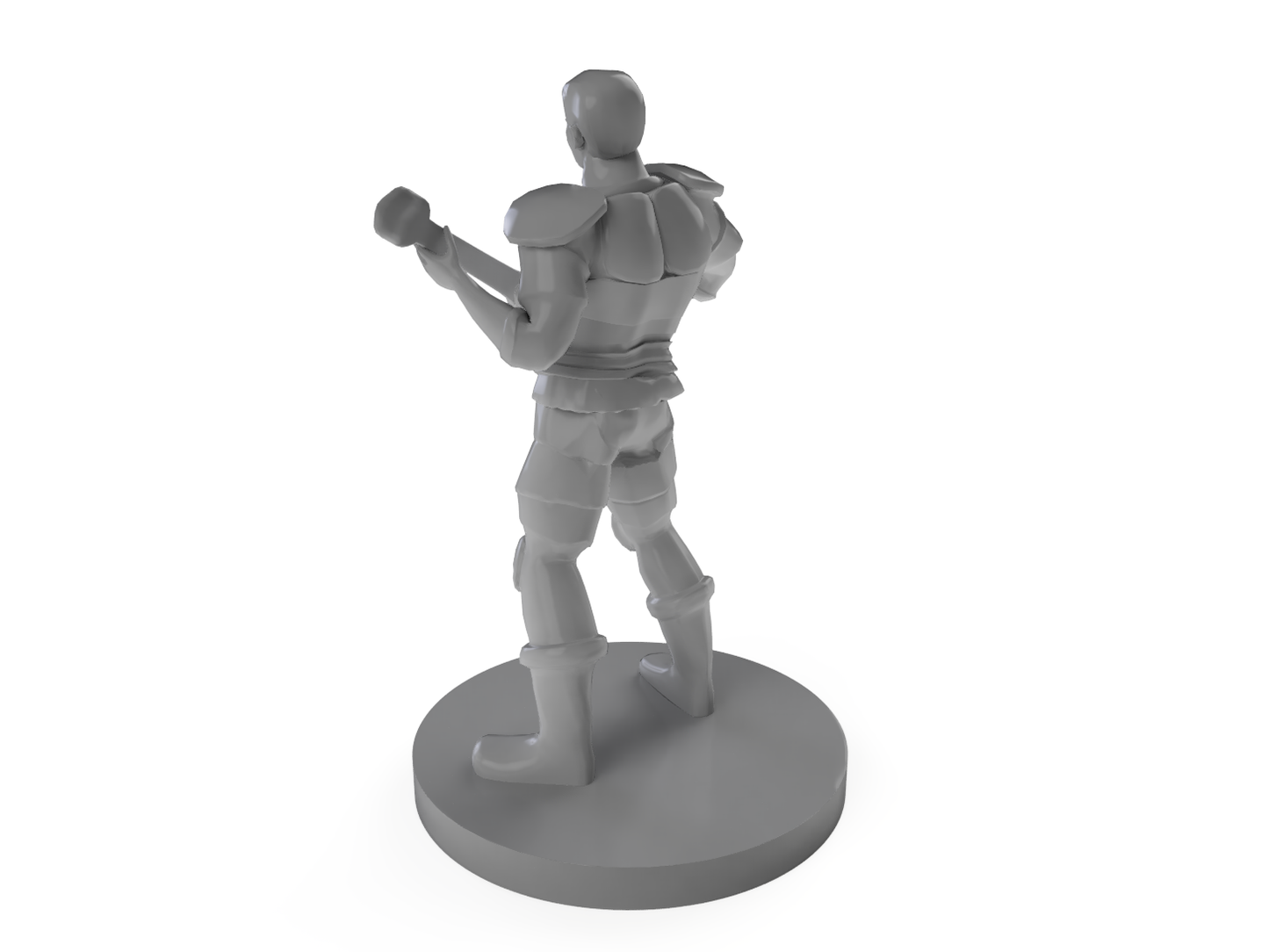 Male Human Bard 3 Tabletop DND Gaming Miniature