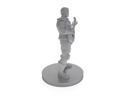 Male Human Bard 3 Tabletop DND Gaming Miniature