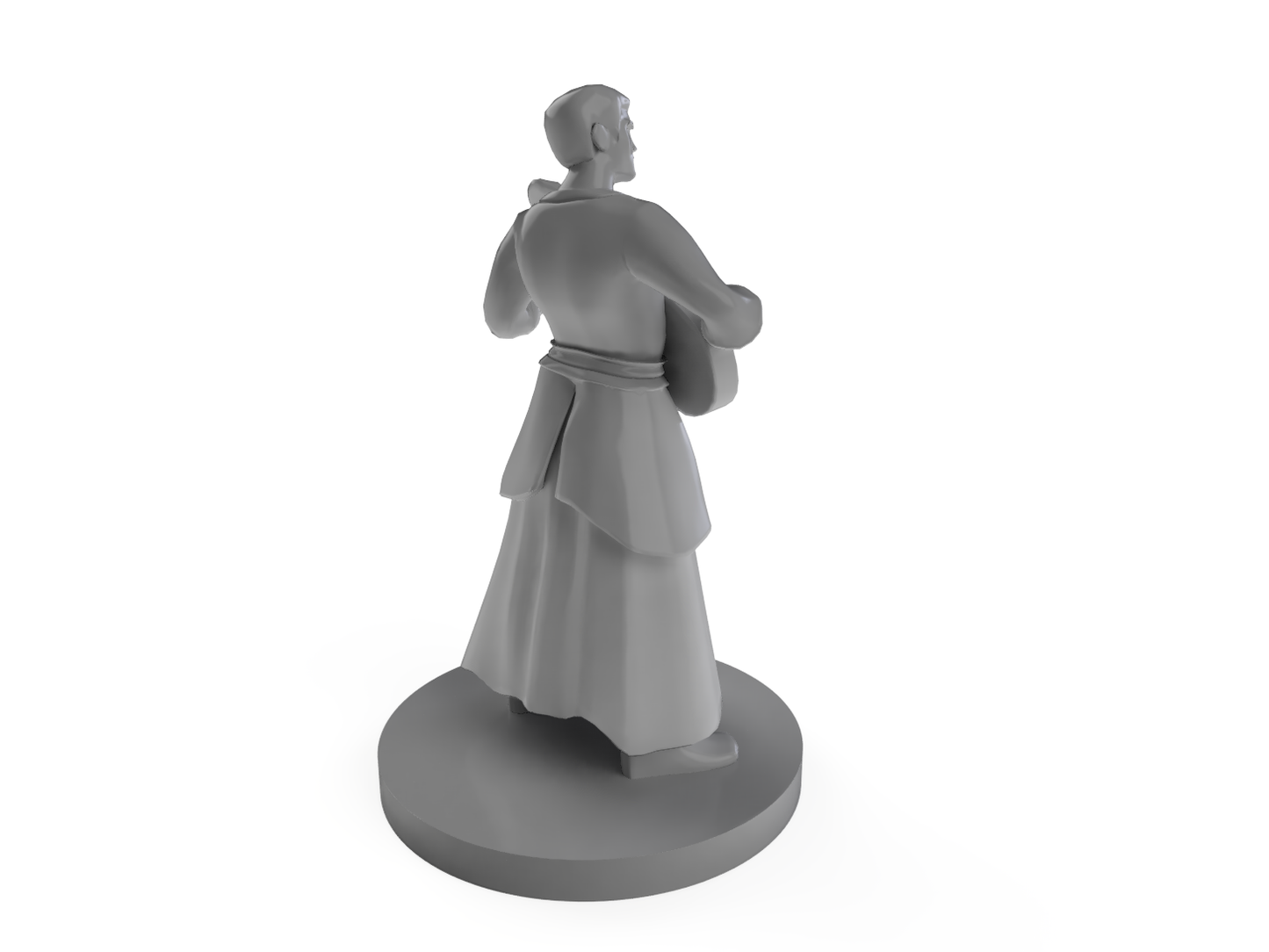 Male Human Bard Tabletop DND Gaming Miniature