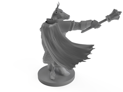 Minotaur Male Cleric Tabletop DND Gaming Miniature