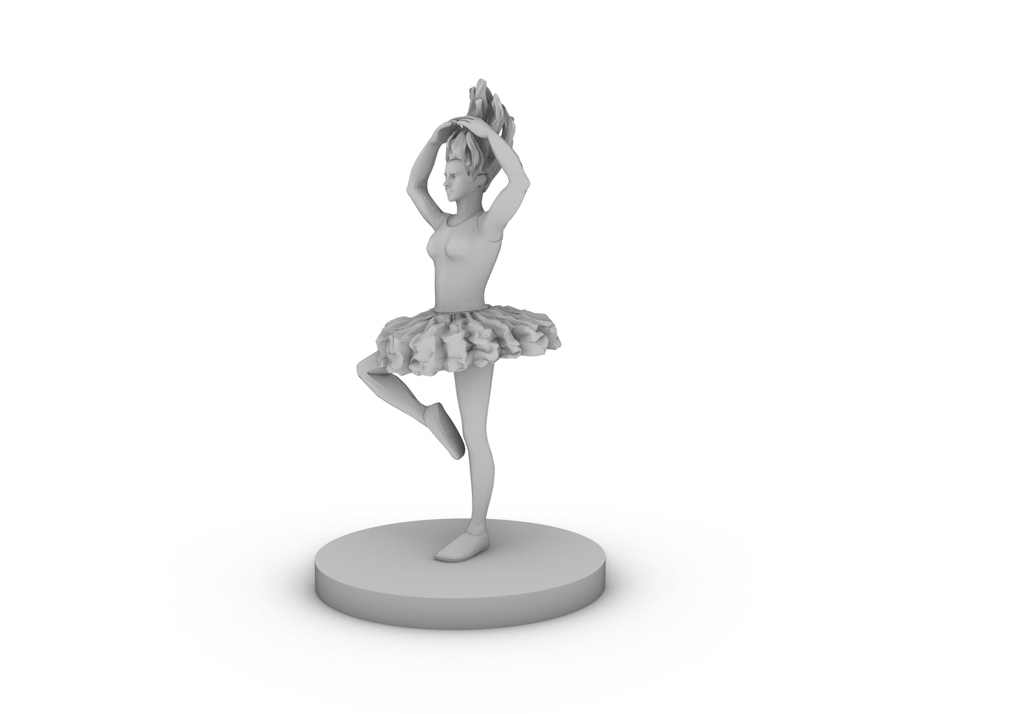 Magic Female Ballerina Tabletop DND Gaming Miniature