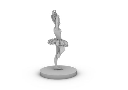 Magic Female Ballerina Tabletop DND Gaming Miniature