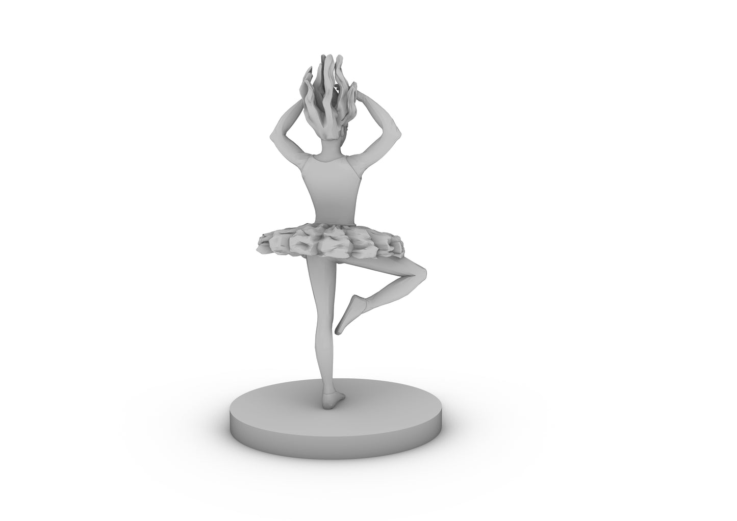 Magic Female Ballerina Tabletop DND Gaming Miniature