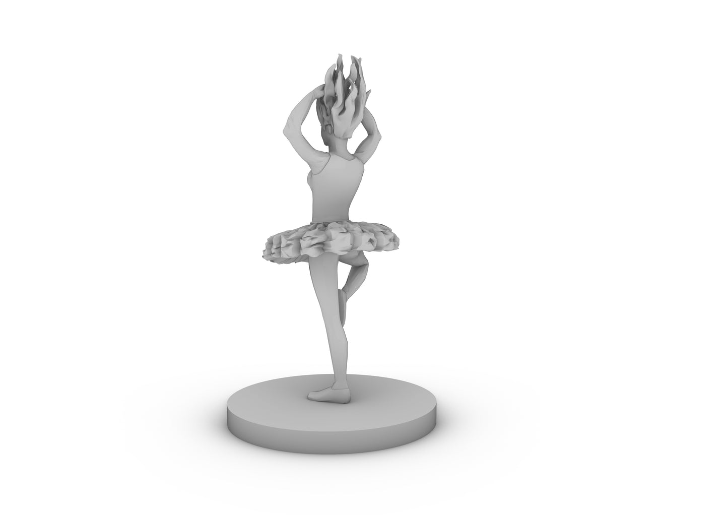 Magic Female Ballerina Tabletop DND Gaming Miniature