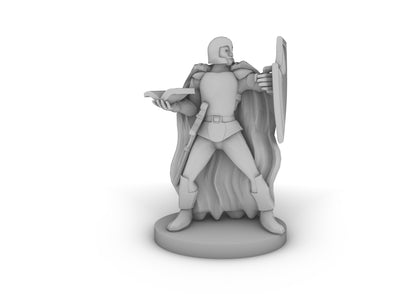 Male Eldritch Knight Tabletop DND Gaming Miniature