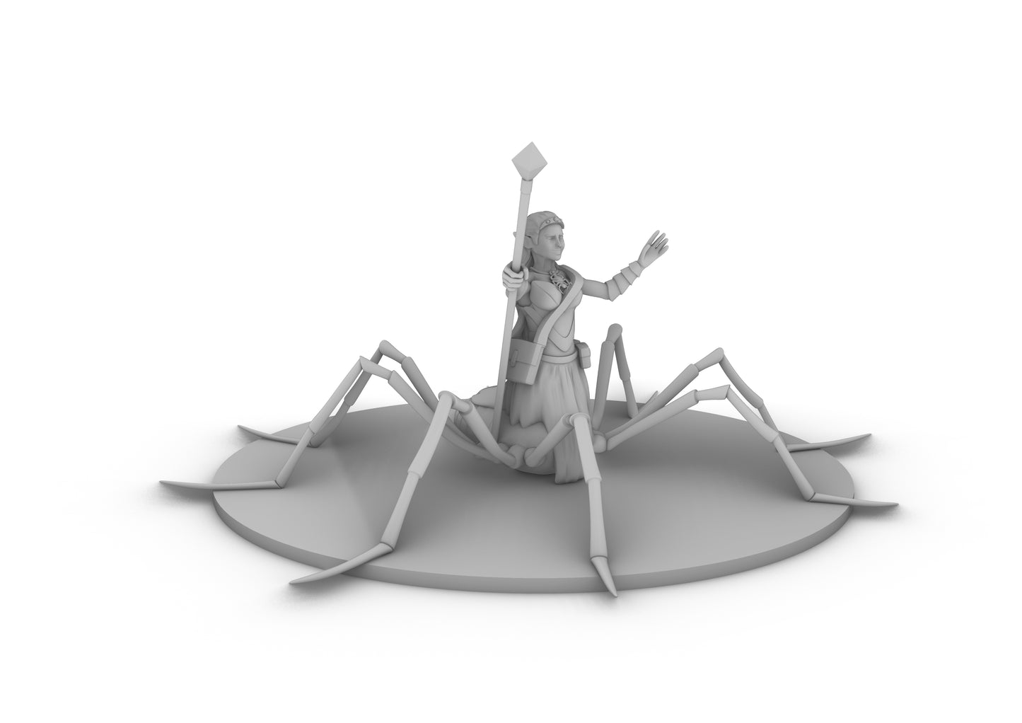 Momma Long Leg Drider Tabletop DND Gaming Miniature