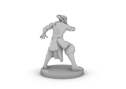 Monk Elf Tabletop DND Gaming Miniature