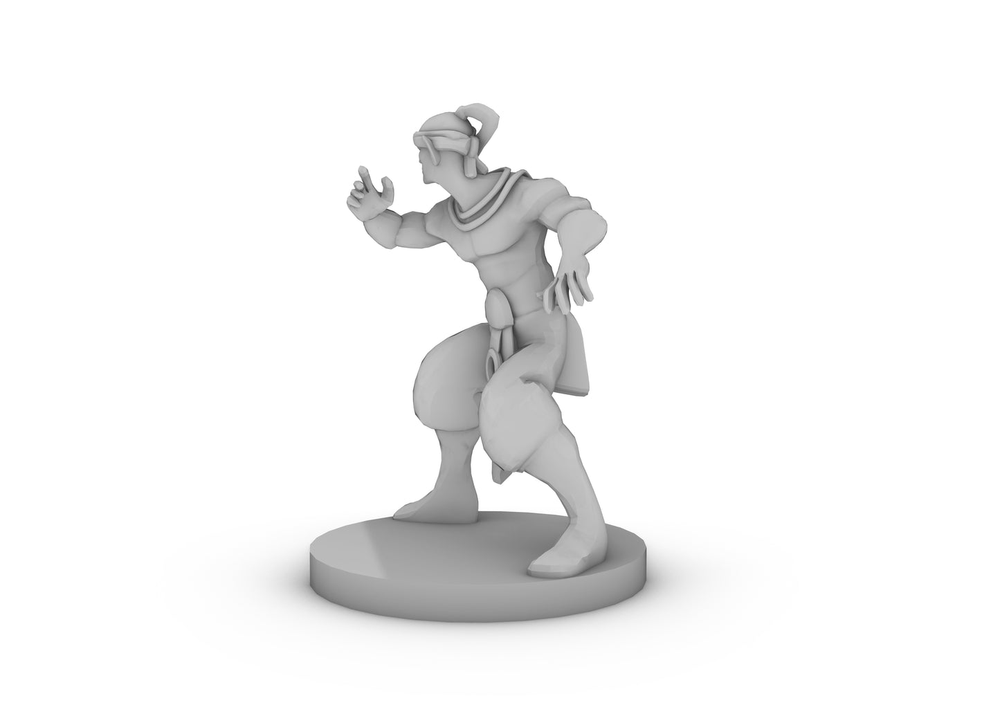 Monk Elf Tabletop DND Gaming Miniature