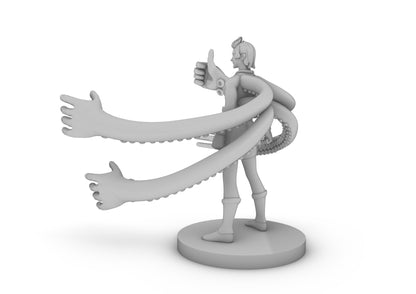 Octofolk Adventurer Tabletop DND Gaming Miniature