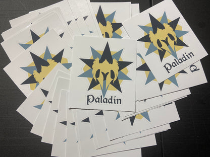 Paladin Sticker