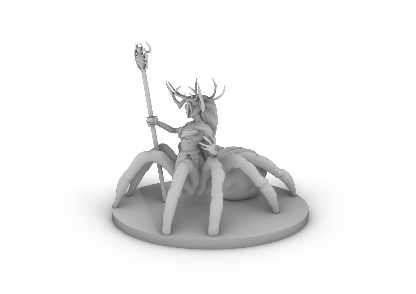 Queen Drider Tabletop DND Gaming Miniature