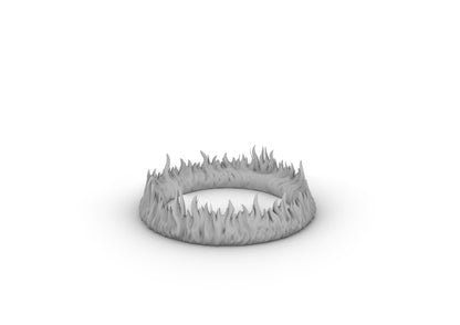 Ring of Fire Tabletop DND Gaming Miniature