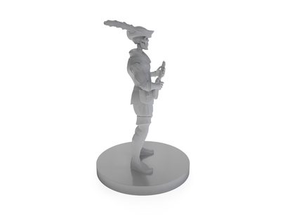 Skeleton Bard 3 Tabletop DND Gaming Miniature