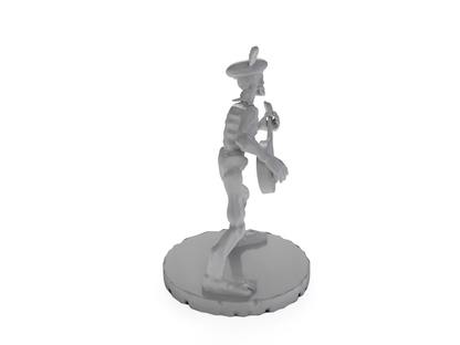 Skeleton Bard 2 Tabletop DND Gaming Miniature