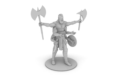 Six Armed Cyclops Tabletop DND Gaming Miniature