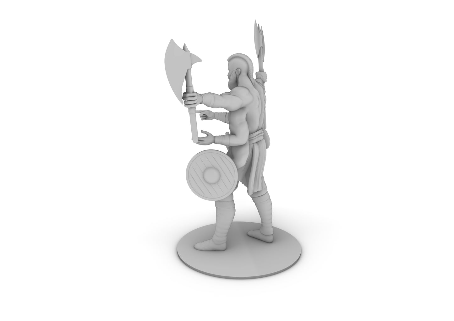 Six Armed Cyclops Tabletop DND Gaming Miniature