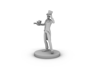 Skeleton Butler Tabletop DND Gaming Miniature