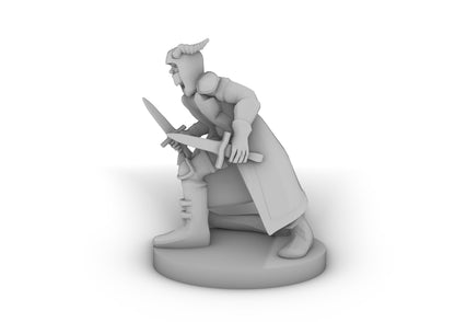 Tiefling Rogue Tabletop DND Gaming Miniature