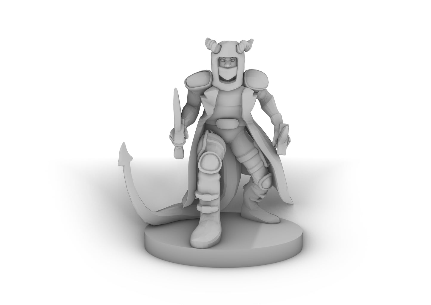 Tiefling Rogue Tabletop DND Gaming Miniature