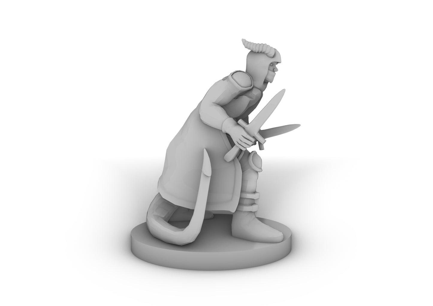 Tiefling Rogue Tabletop DND Gaming Miniature