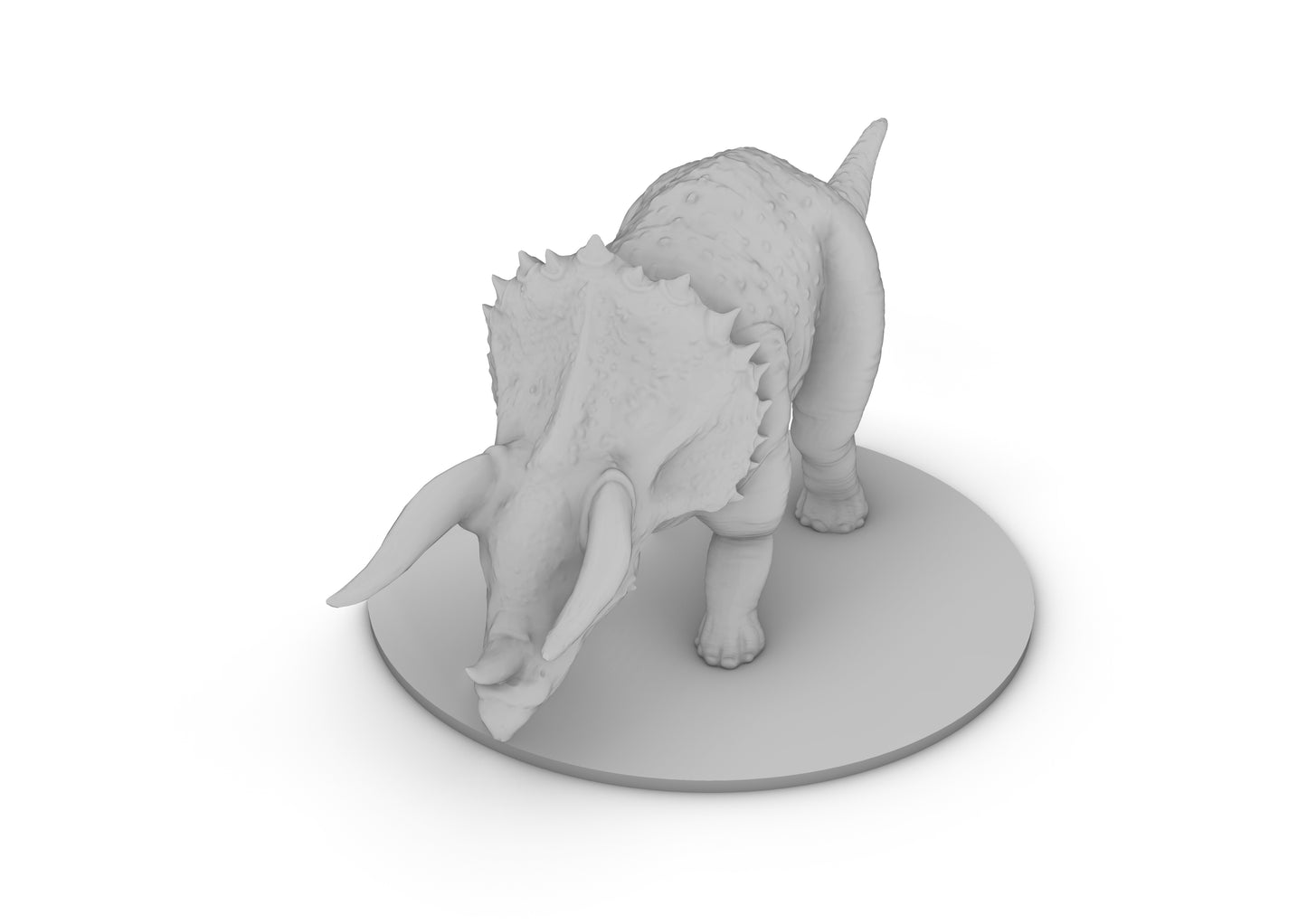 Triceratops Tabletop DND Gaming Miniature