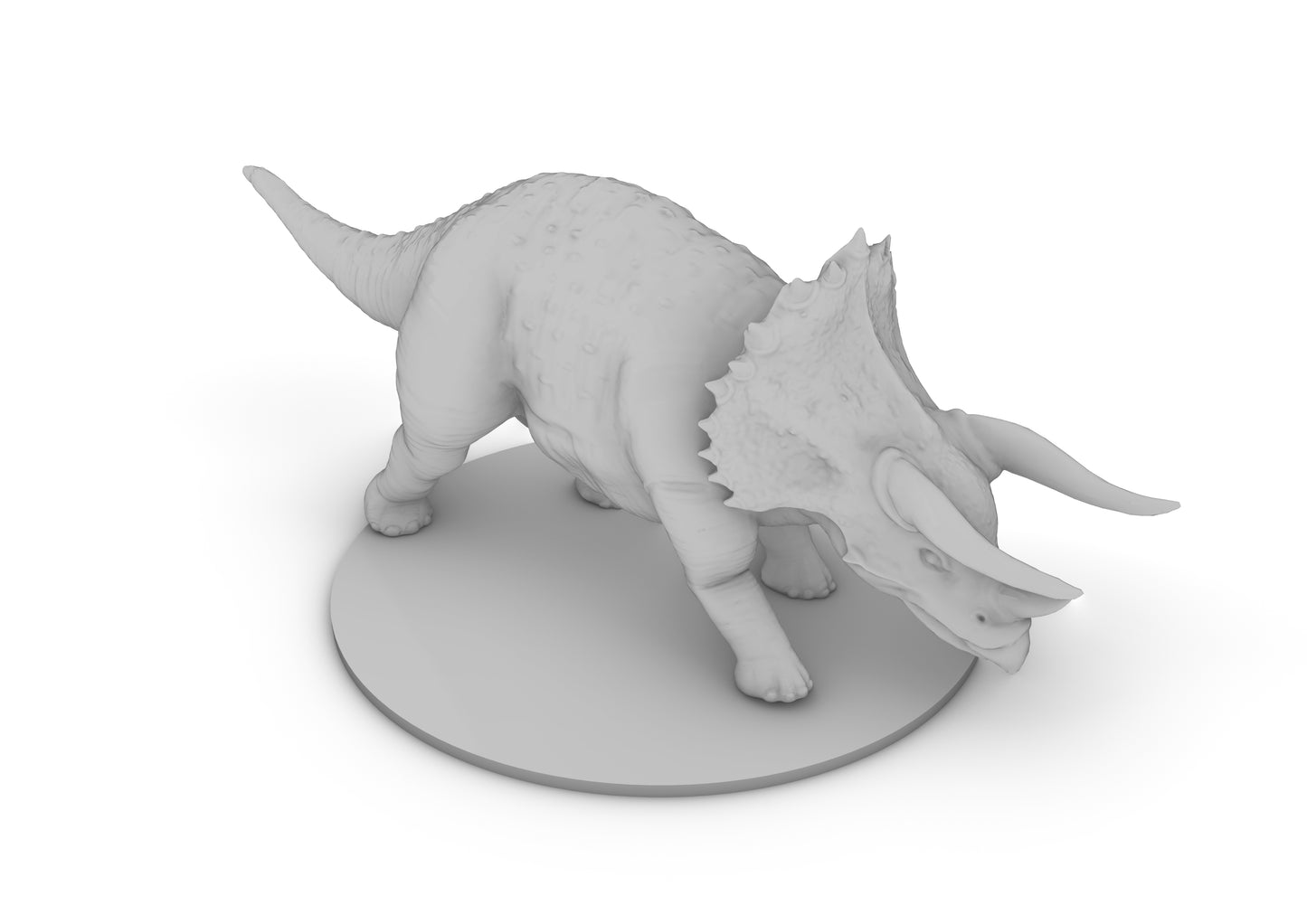 Triceratops Tabletop DND Gaming Miniature