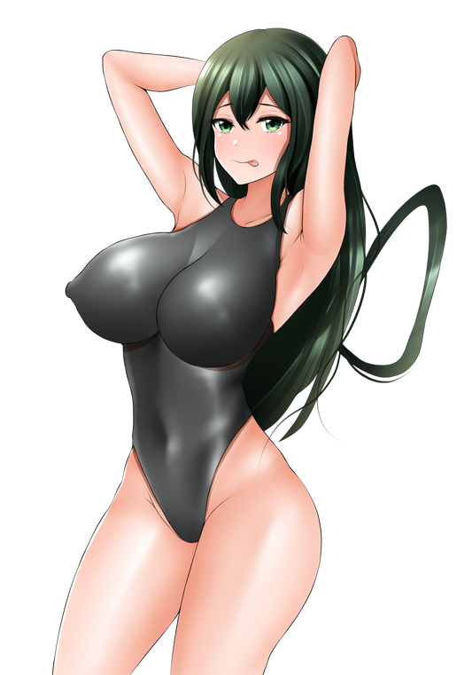 Tsuyu Arms Back Lewd Sticker