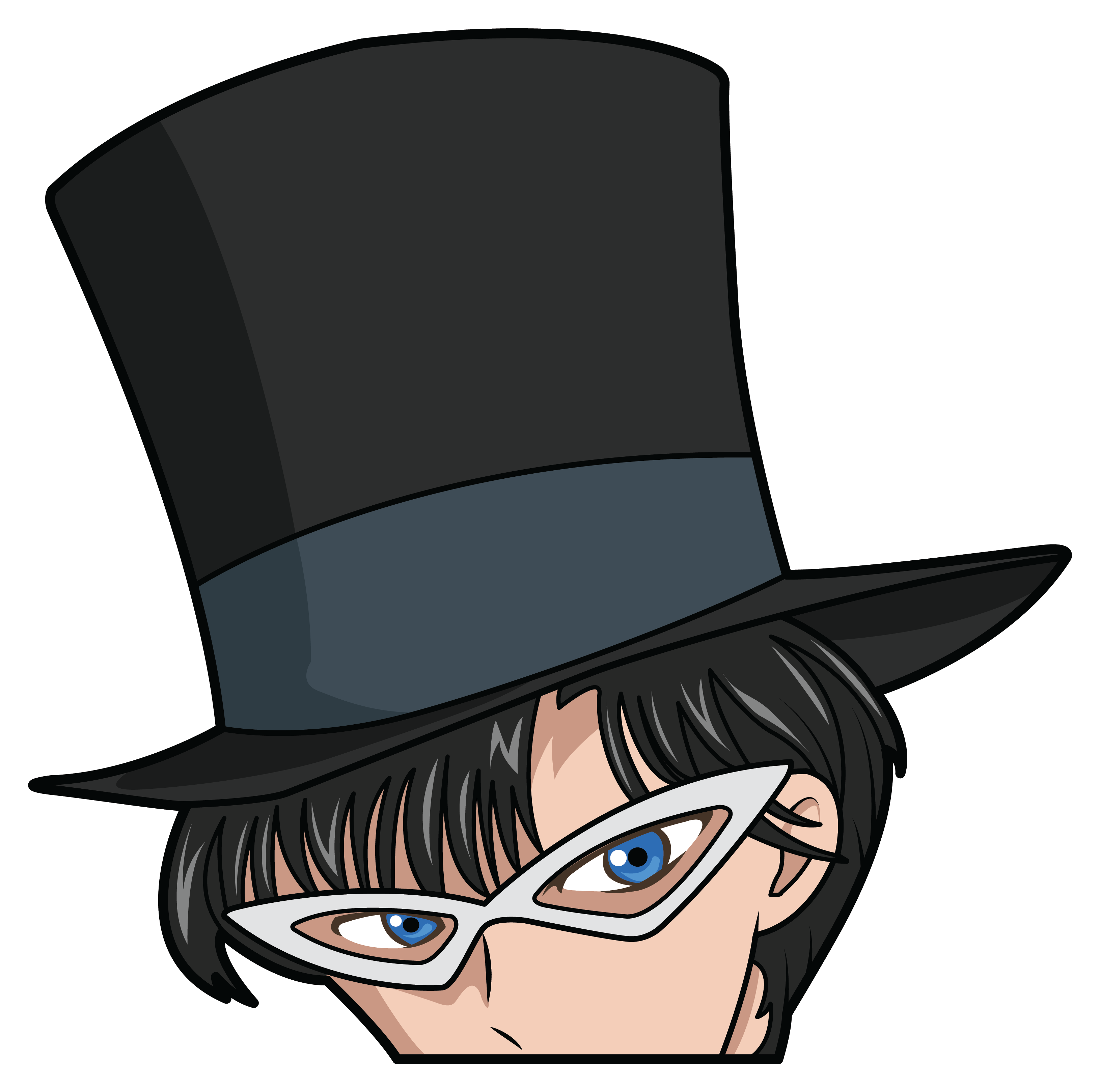 Tuxedo Sticker – Triple D Designs