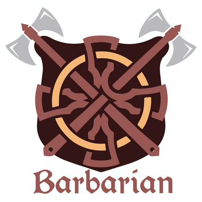 Barbarian Sticker