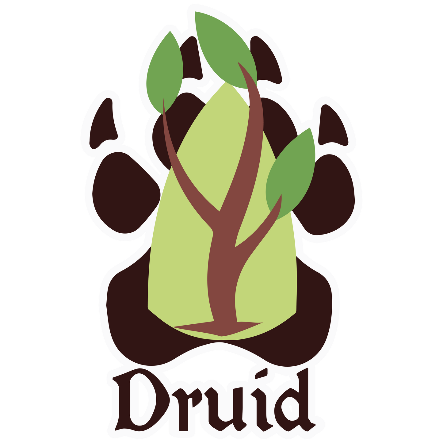 Druid Sticker