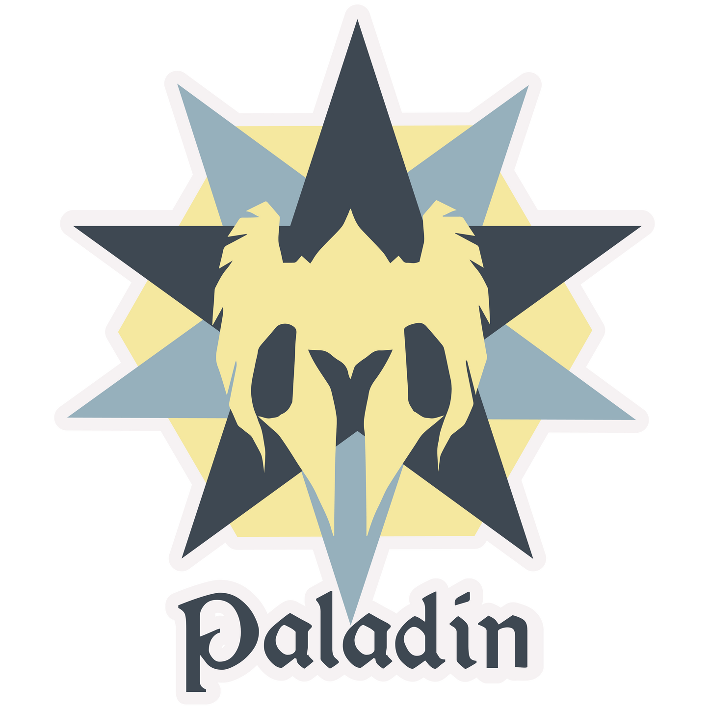 Paladin Sticker