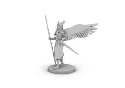 Valkyrie Tabletop DND Gaming Miniature