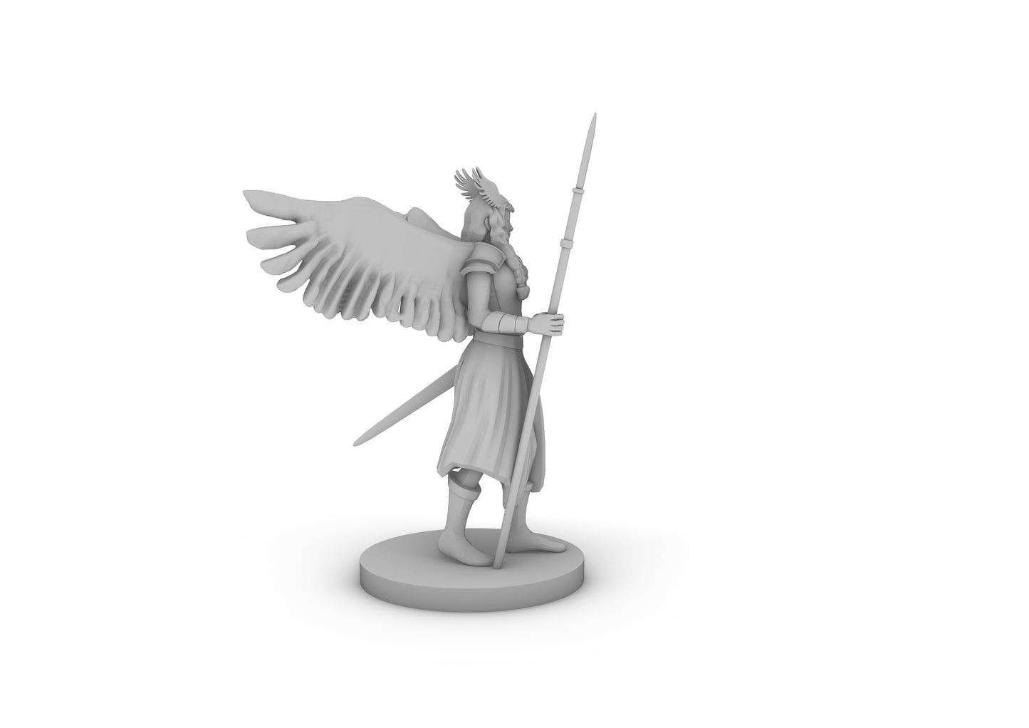 Valkyrie Tabletop DND Gaming Miniature