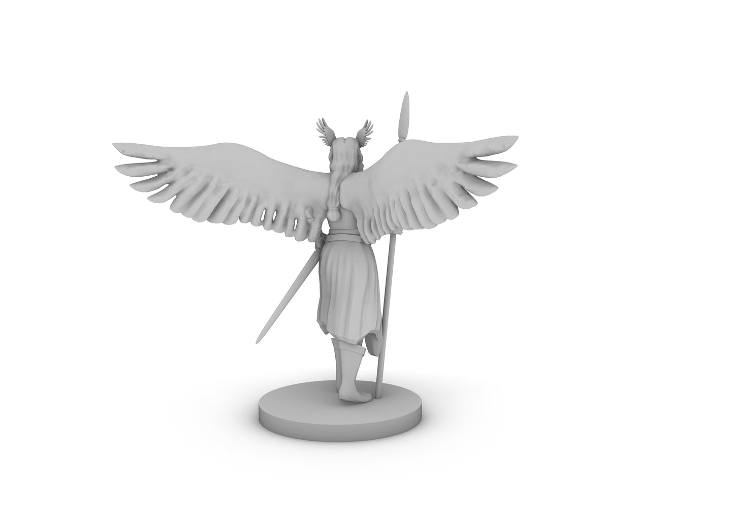 Valkyrie Tabletop DND Gaming Miniature