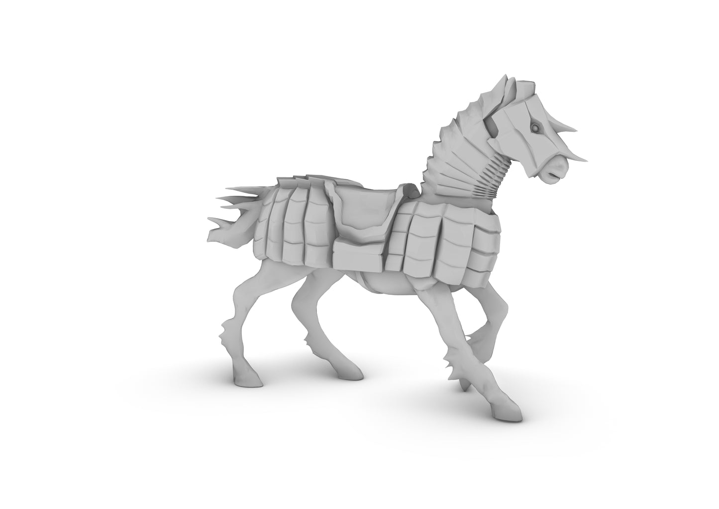 Warhorse Body Tabletop DND Gaming Miniature