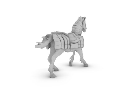 Warhorse Body Tabletop DND Gaming Miniature