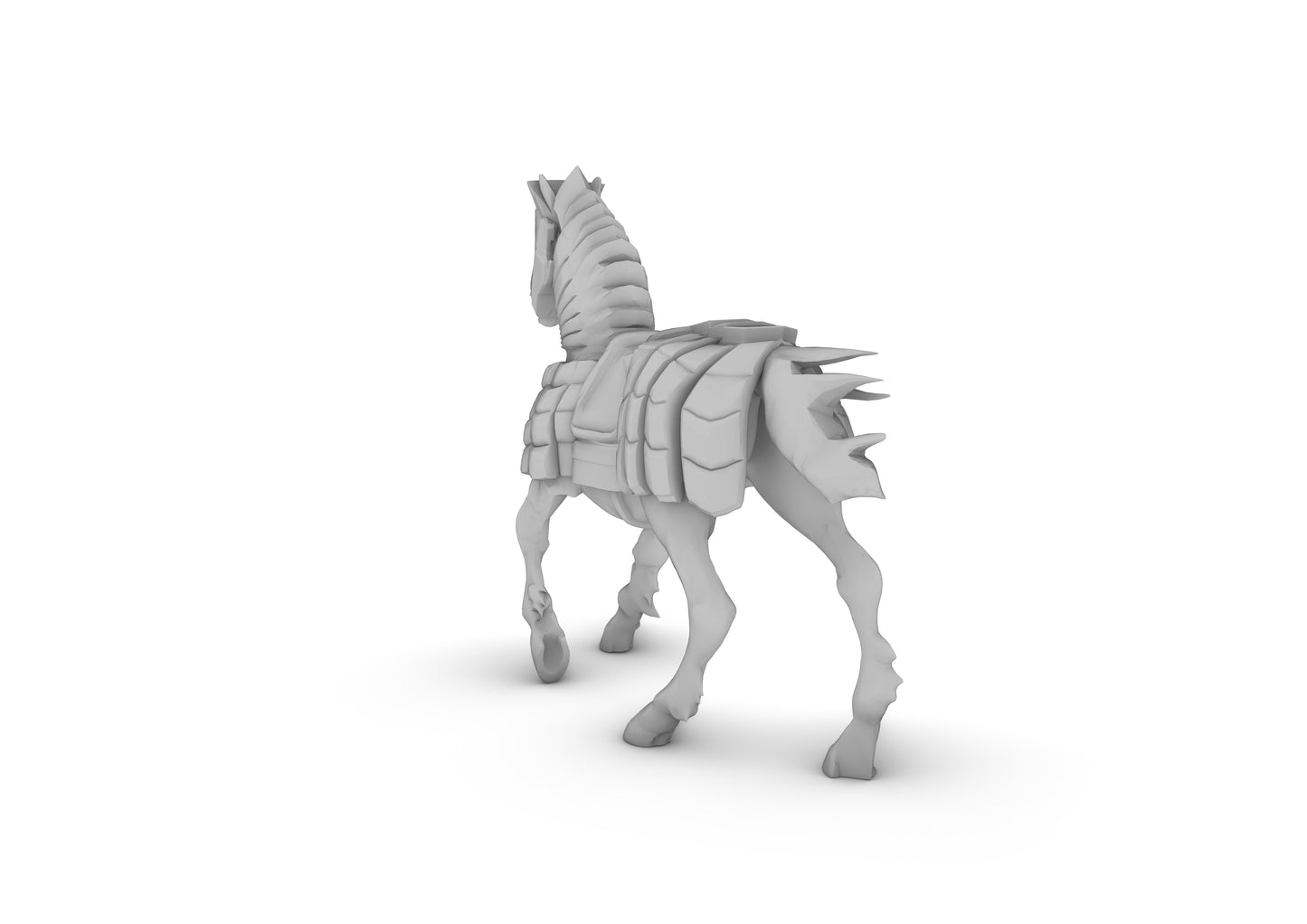 Warhorse Body Tabletop DND Gaming Miniature