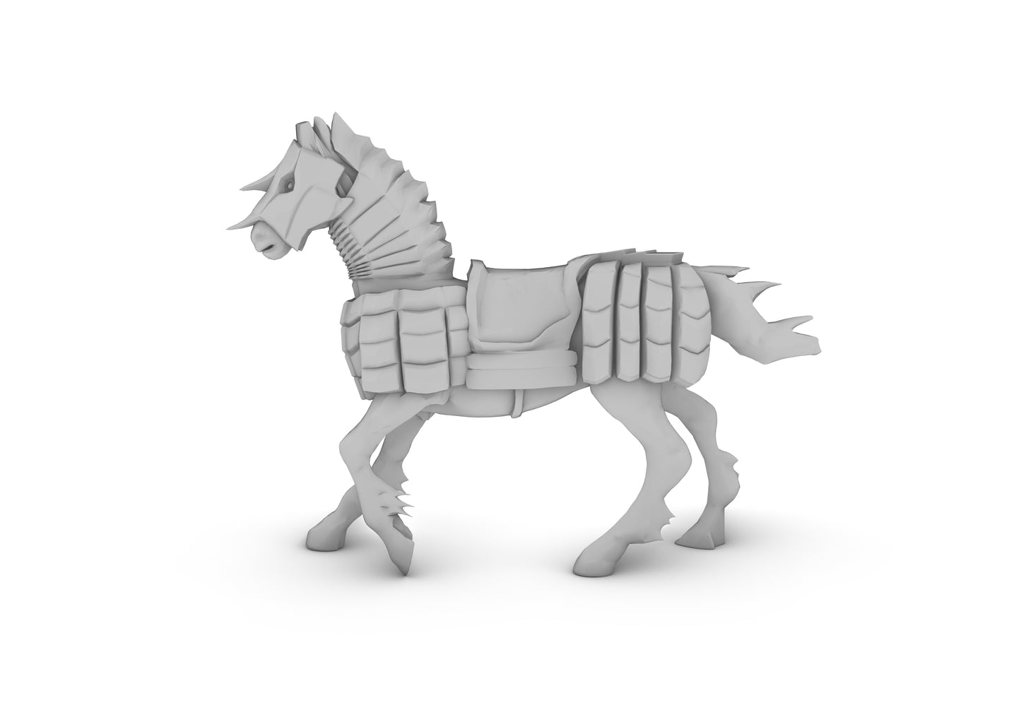 Warhorse Body Tabletop DND Gaming Miniature