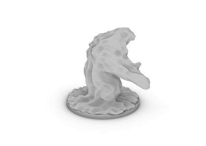 Water Elemental Tabletop DND Gaming Miniature