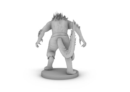 Werewolf Monk Tabletop DND Gaming Miniature