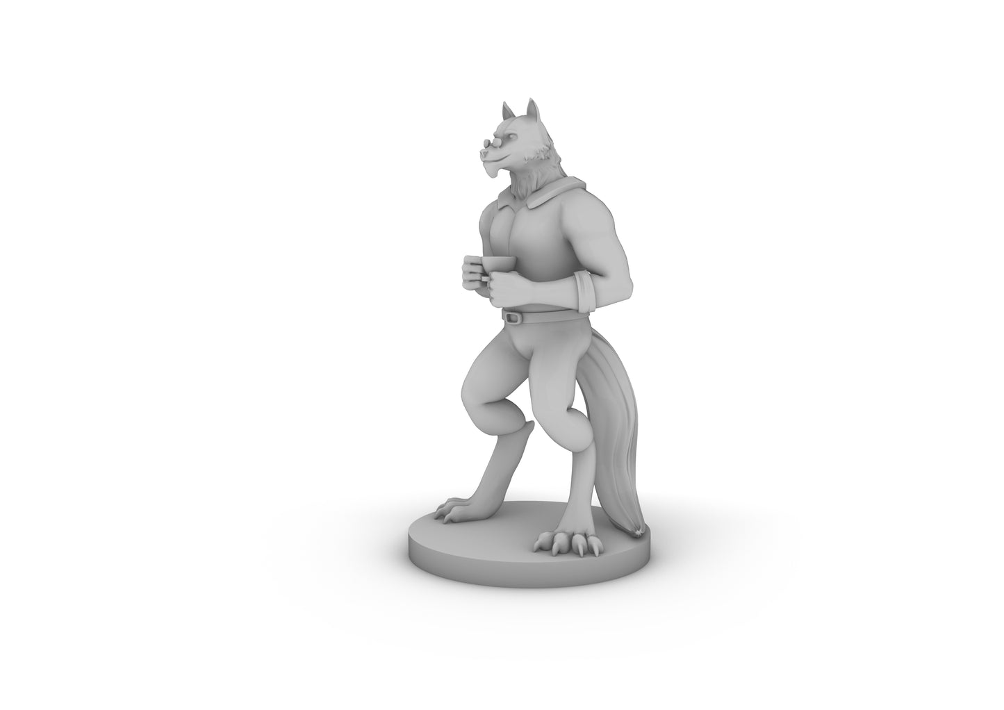 Werewolf Noble Tabletop DND Gaming Miniature