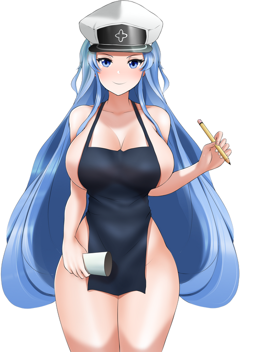 Esdeath Barista Lewd Sticker