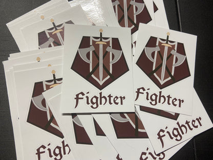 Fighter Sticker