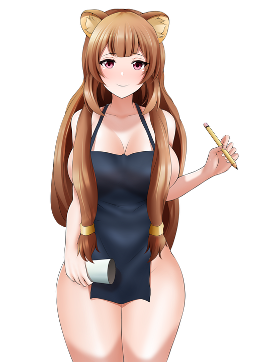 Raphtalia Barista Lewd Sticker