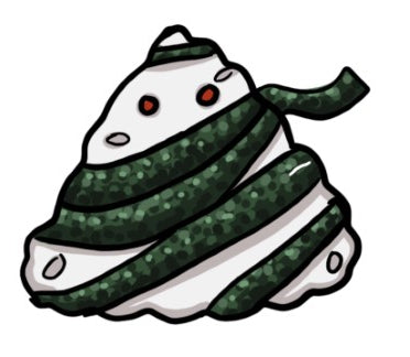 Spooky Sushi 5 Sticker