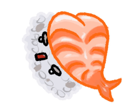 Sushi 5 Sticker